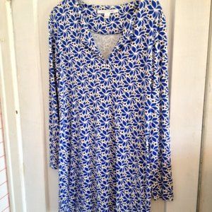 Diane Von Furstenberg  short dress/long top sz med
